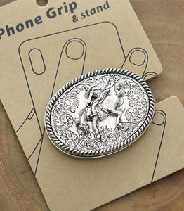 Western Bronco Cowboy Phone Grip