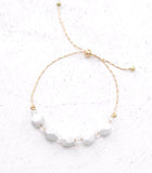 Gem Stone Pull Tie Braclet