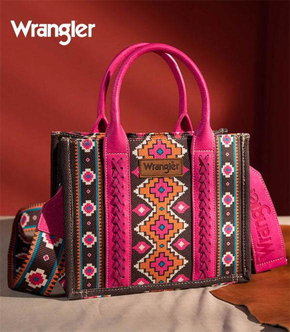 Hot Pink Wrangler Tote Bag