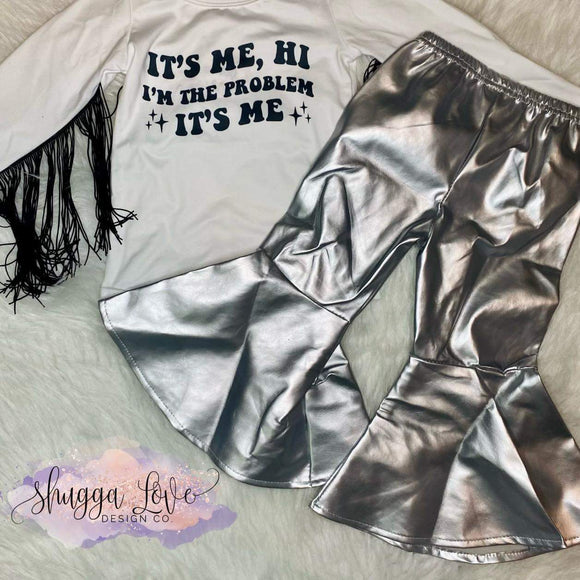 I'm The Problem Bellbottom Pants Set