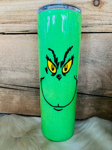 30 oz Regular- Light-Up - Red, Gold and Green N.L Tumbler
