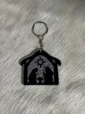 Nativity Scene Acrylic Keychain