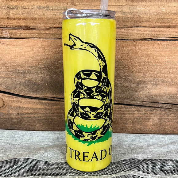 30oz Skinny- Don't Tread On Me