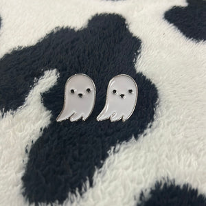 Boo Ghost Stud Earrings