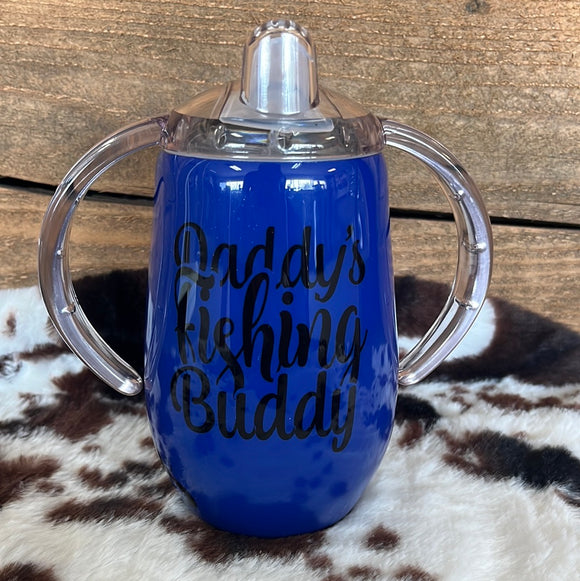 10oz Sippy- Daddy's Fishing Buddy