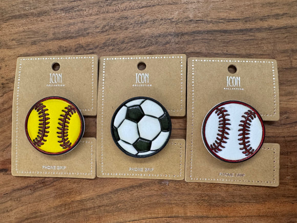 Sports Themed Phone Grip