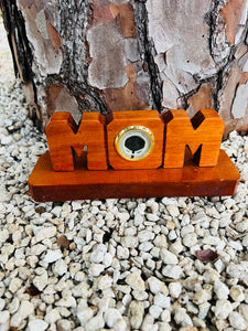 Wood Cut Letter Picture Frame