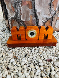 Wood Cut Letter Picture Frame