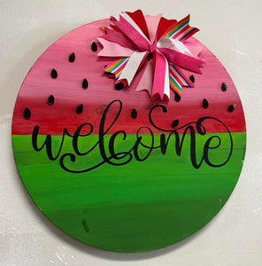 Watermelon Door Hanger