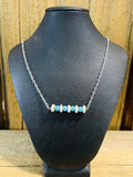 Turquoise and Pearl Necklace