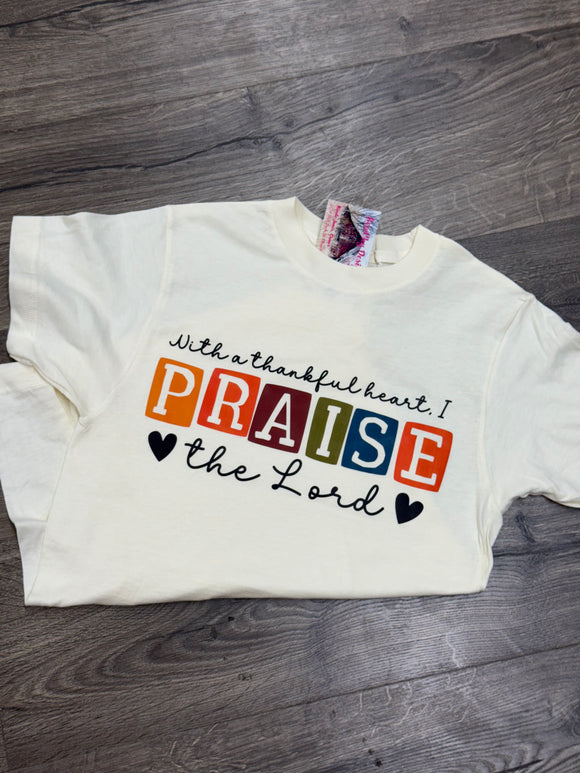 With a Thankful Heart Tshirt