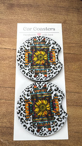 Neopren Auto Coaster Set