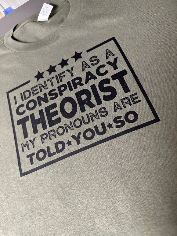 I Identify T-shirt
