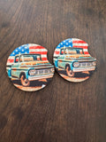 Neopren Auto Coaster Set