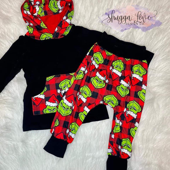 Green Guy Jogger Pants Set