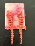 Articulated Lizard Earrings