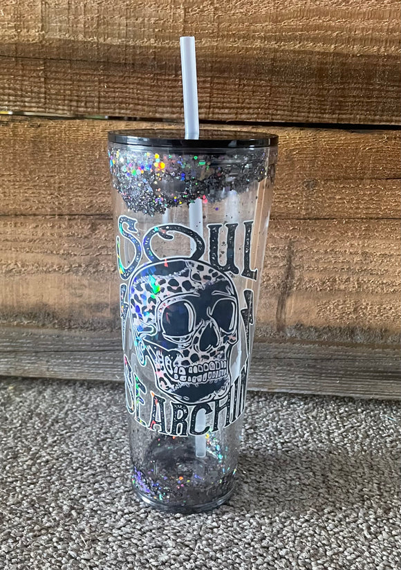 Soul Searchin Snow Globe Tumbler