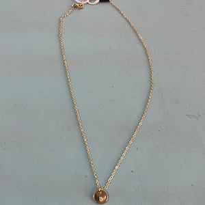 Gold Initial Necklace