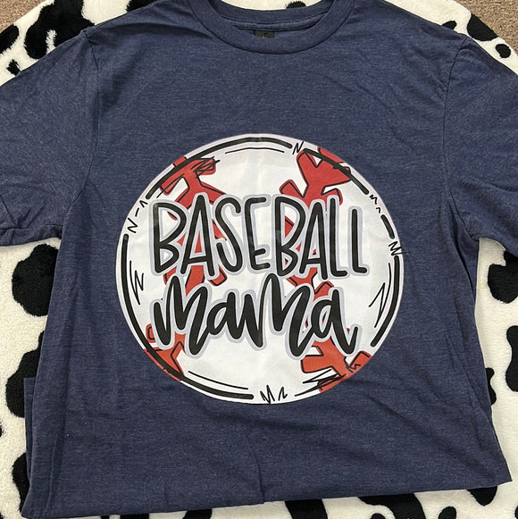Baseball Mama T- Shirt