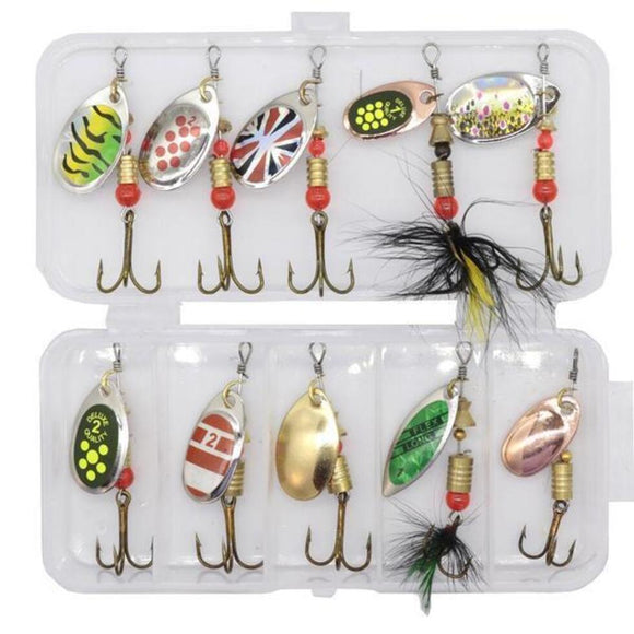 Inline Spinner Bait Set