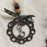 Monogram Car Charm