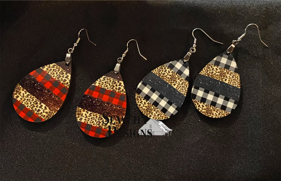 Buffalo Plaid Earrings