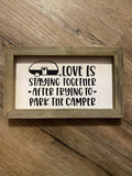 Camping Themed Farmhouse Signs