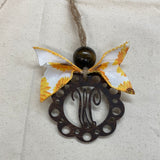 Monogram Car Charm
