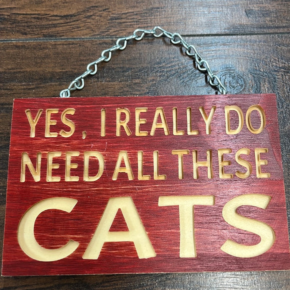 All The Cats Sign