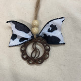 Monogram Car Charm