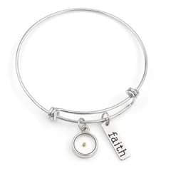 Faith Dangle Bracelet