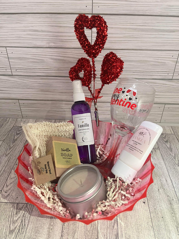 Vanilla Valentine’s Gift Basket