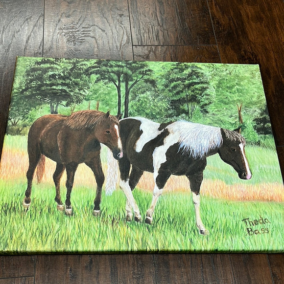 Print of “friends” painting