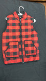 Buffalo Plaid Youth Vest