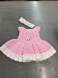 Newborn Crochet Dress