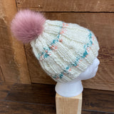 Adult Knit PomPom Hat