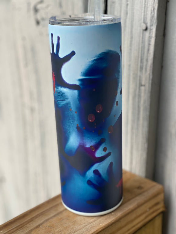 Murder Glow in the Dark Tumbler