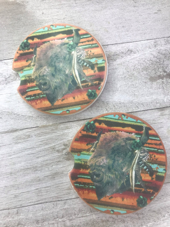 Sandstone Auto Coaster Set