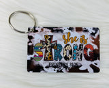 Key Card Keychain