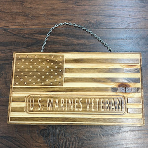 U.S Marines Veteran Flag