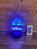 Silhouette Etched Nightlight