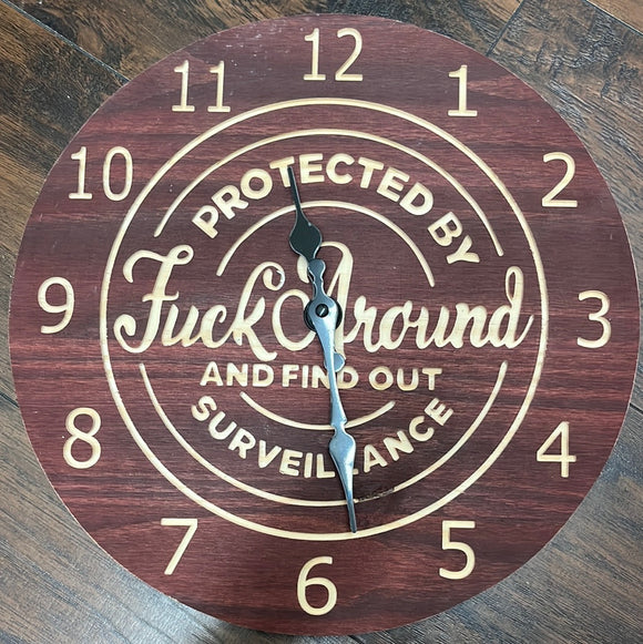 Surveillance Clock