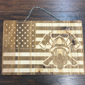 US Firefighters Flag
