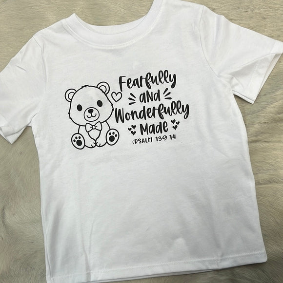 Fearfully And Wonderfully Made Youth Tee