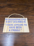 My Housekeeping Style