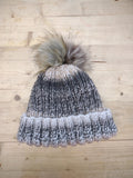 Adult Knit PomPom Hat