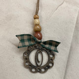 Monogram Car Charm