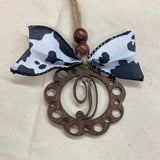 Monogram Car Charm