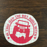 Jeep Car Decals