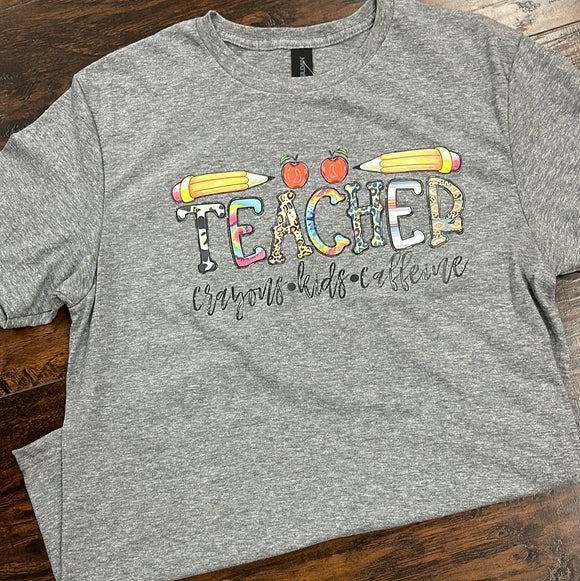 Crayons, kids, & caffeine